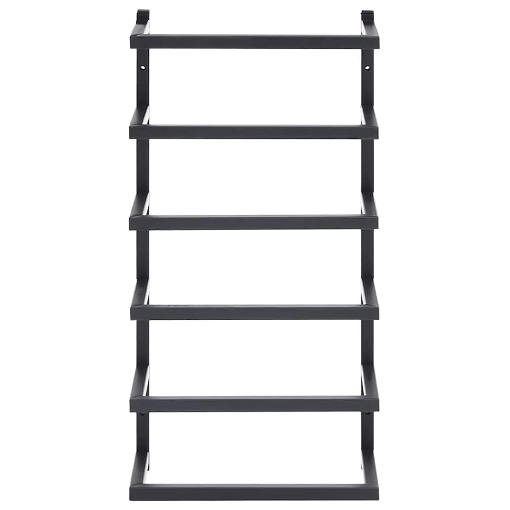 Toalheiro 24x12x48 cm aço preto