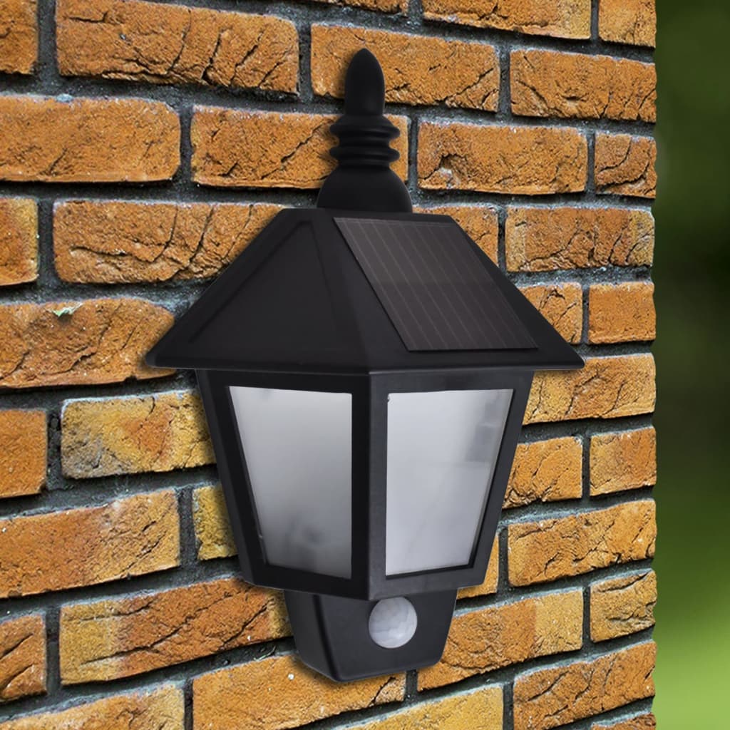 Lâmpada de parede solar com sensor de movimento