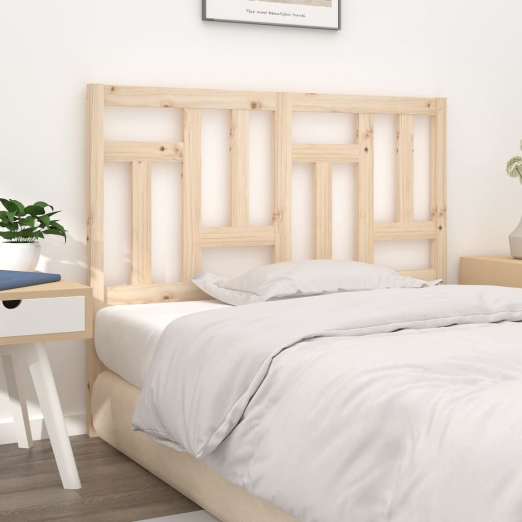 Cabeceira de cama 165,5x4x100 cm pinho maciço