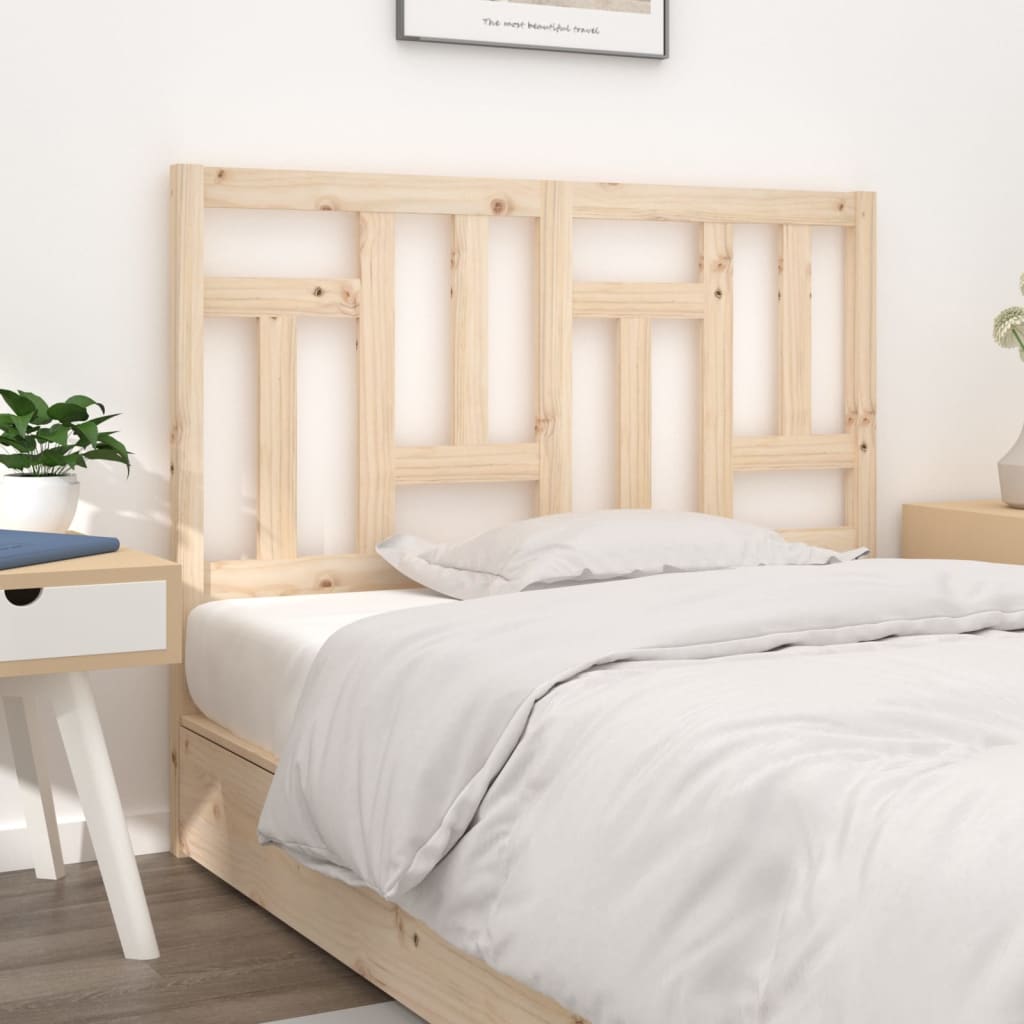 Cabeceira de cama 165,5x4x100 cm pinho maciço