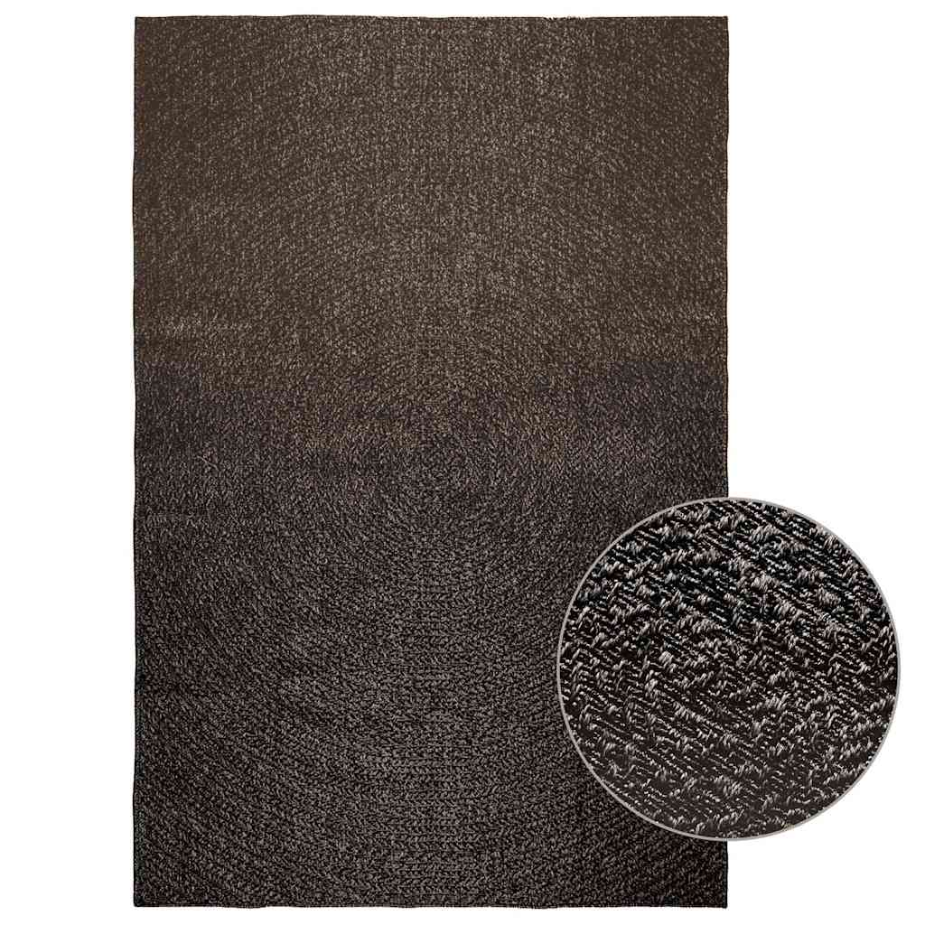 Tapete zizur antracite 160x230 cm aspeto juta interior exterior