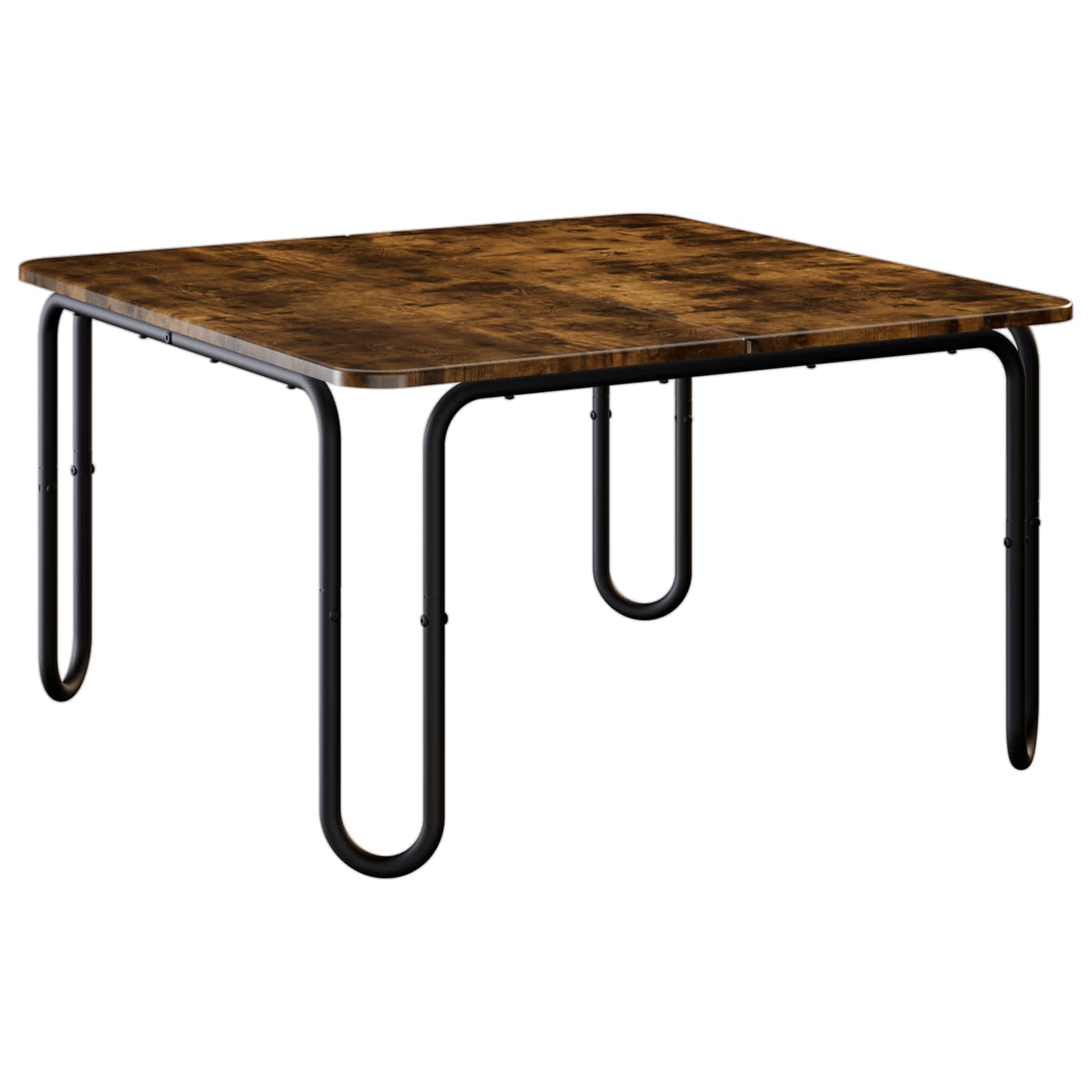 Mesa de centro carvalho fumado 59 x 59 x 45 cm