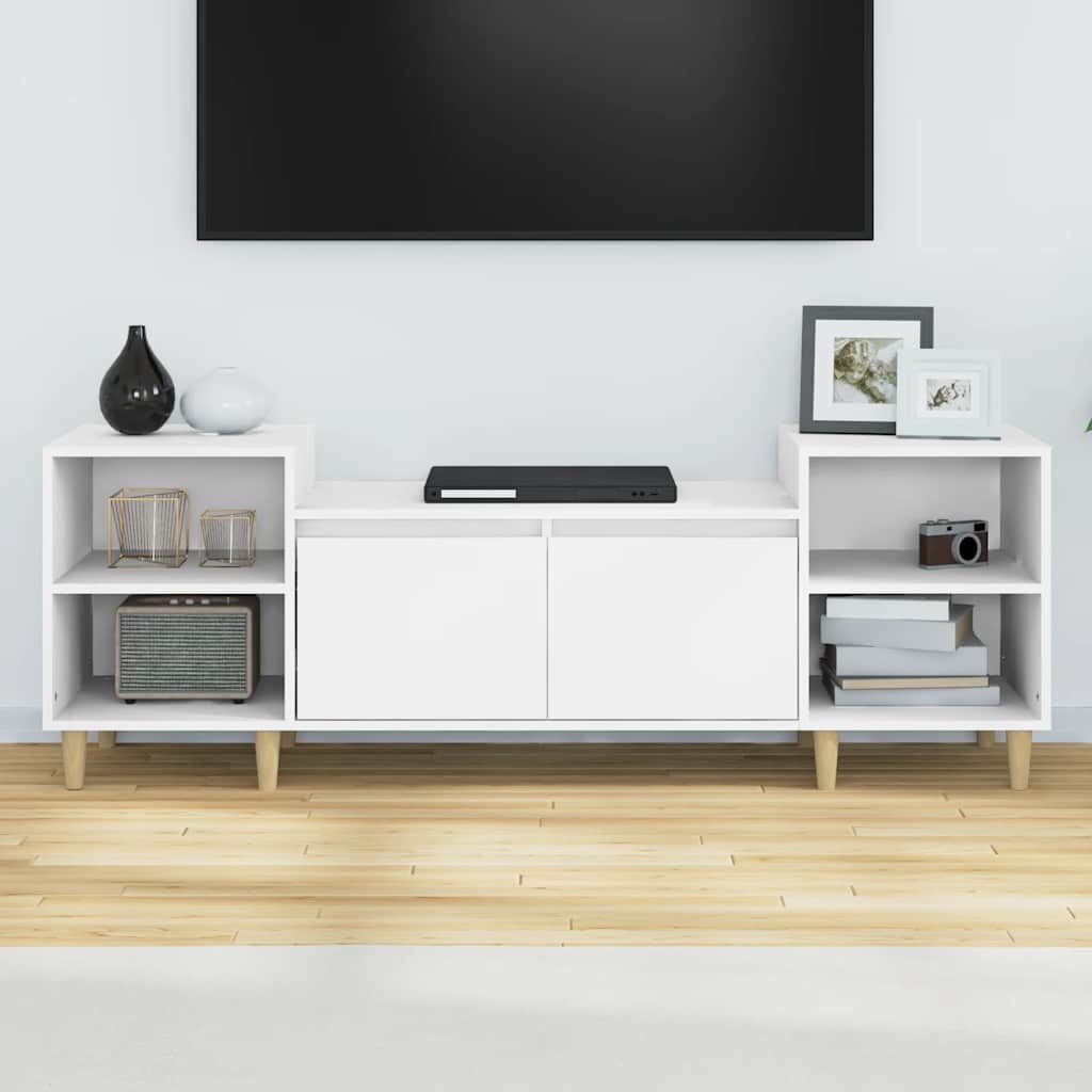 Móvel p/ TV 160x35x55 cm derivados de madeira branco