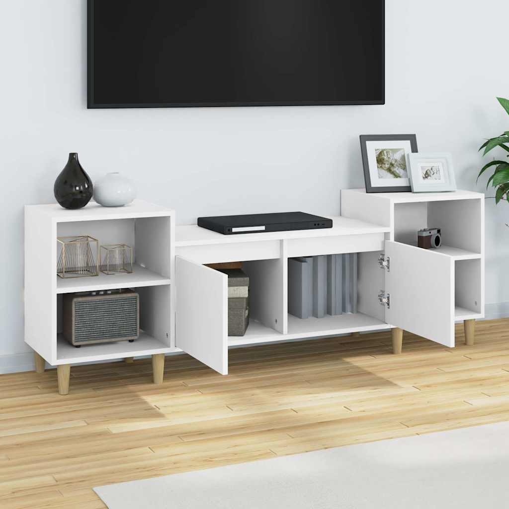 Móvel p/ TV 160x35x55 cm derivados de madeira branco