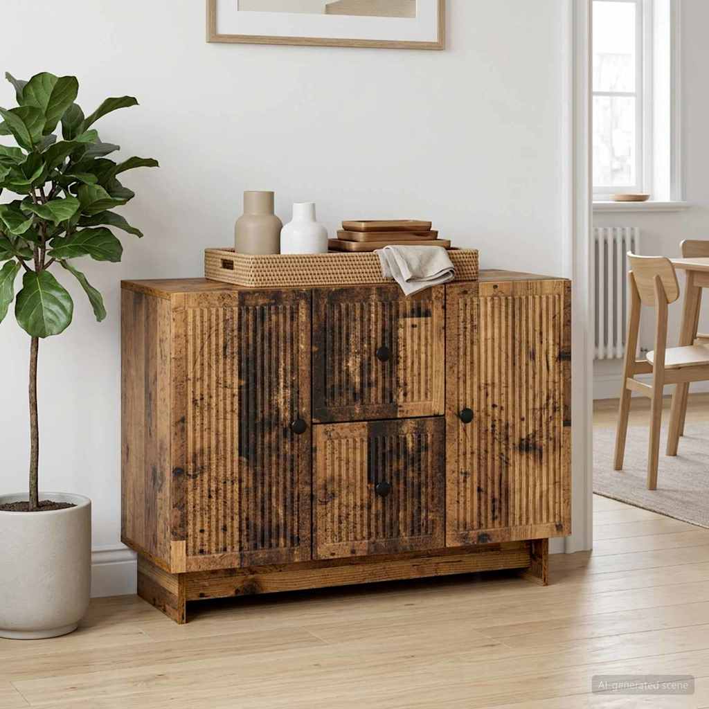 Buffet madeira antiga 89 x 34,5 x 60 cm derivados de madeira