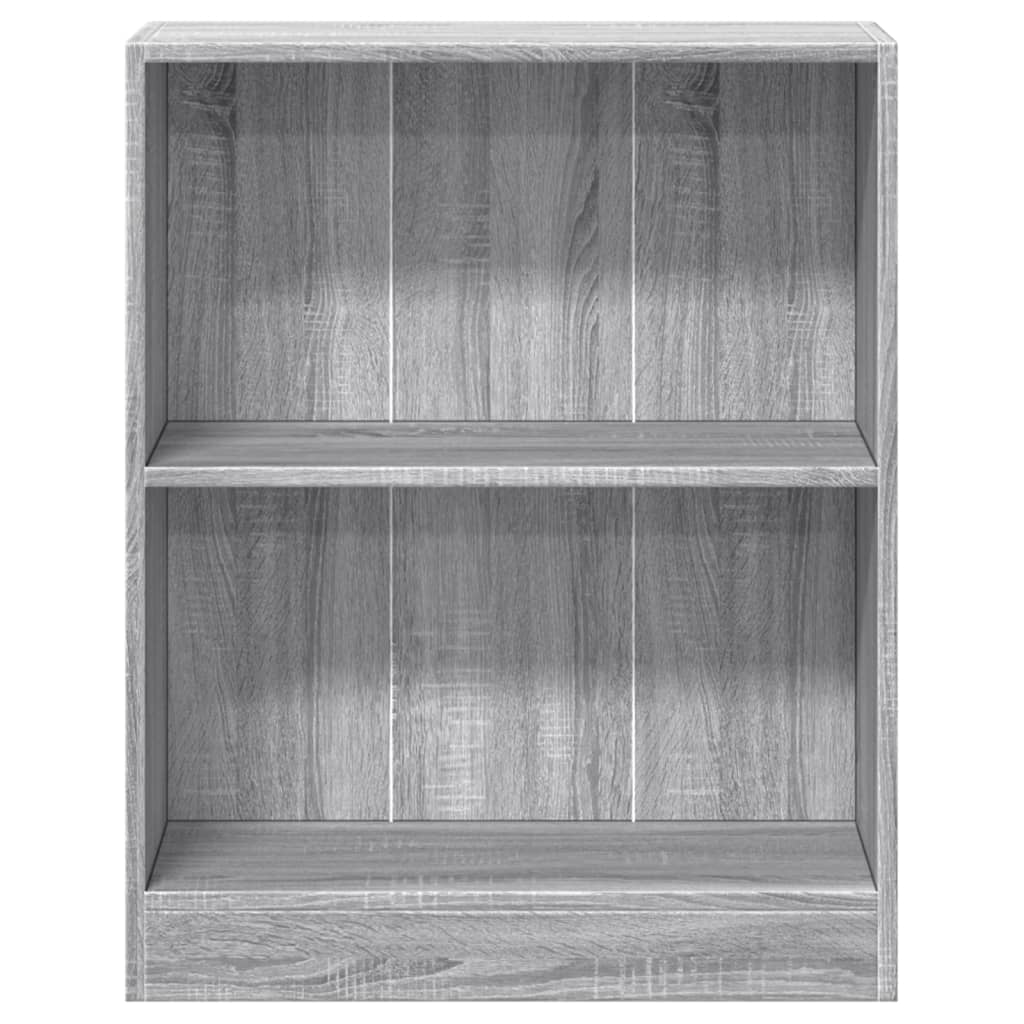 Estante 60x24x76 cm derivados de madeira cinzento sonoma