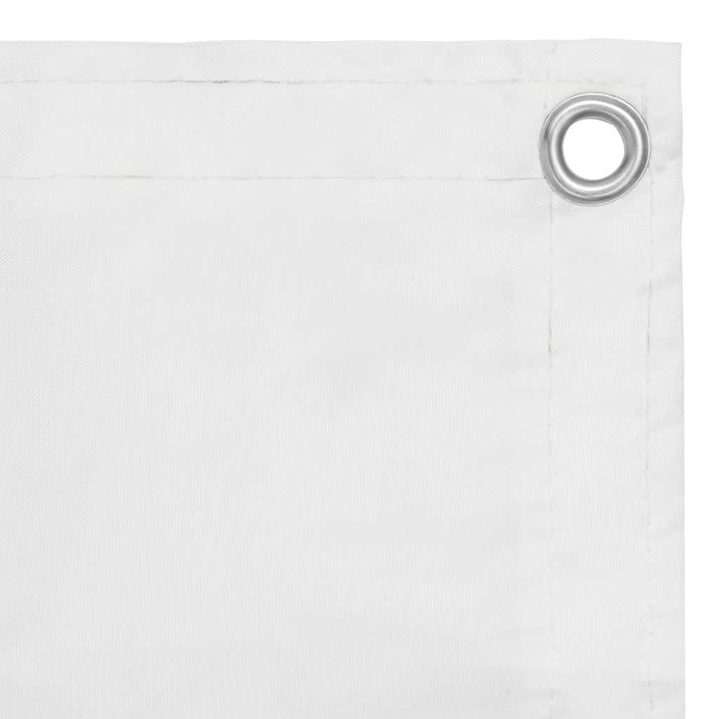 Tela de varanda 90x400 cm tecido oxford branco