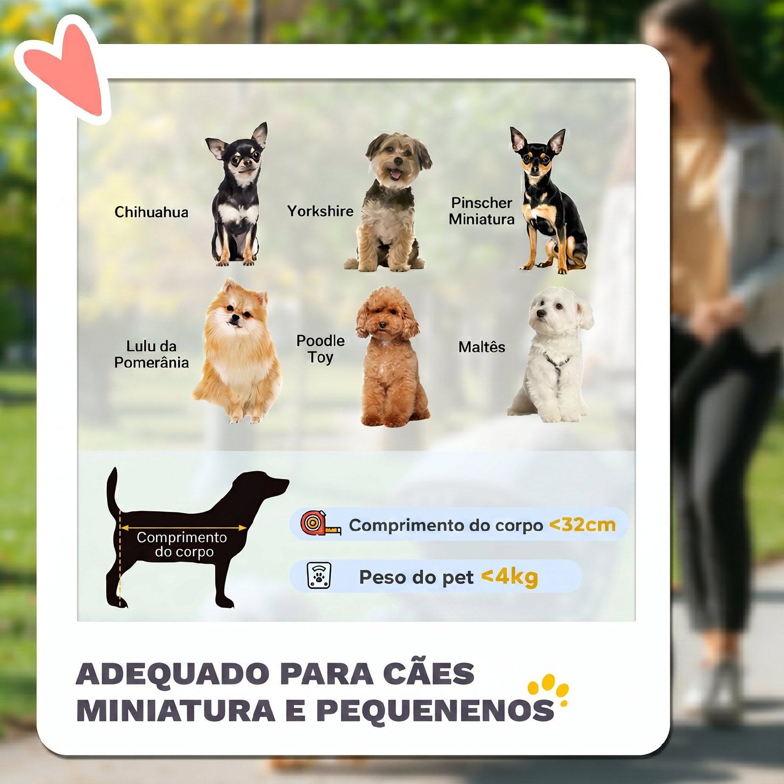 Carrinho para cães pequenos com 4 rodas travão cesto capota correias de segurança e janelas 67x45x96 cm cinzento claro