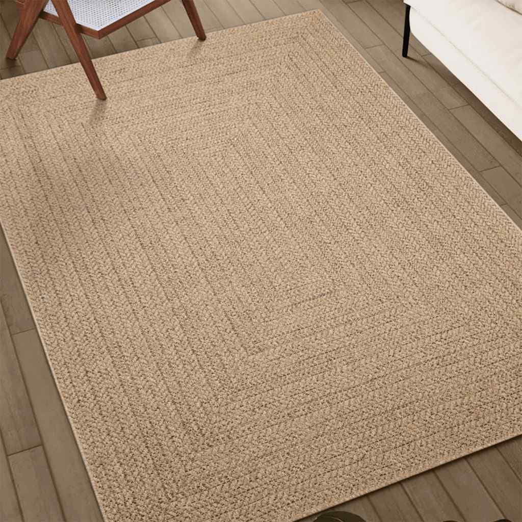 Tapete zizur 80x250 cm aspeto de juta interior e exterior