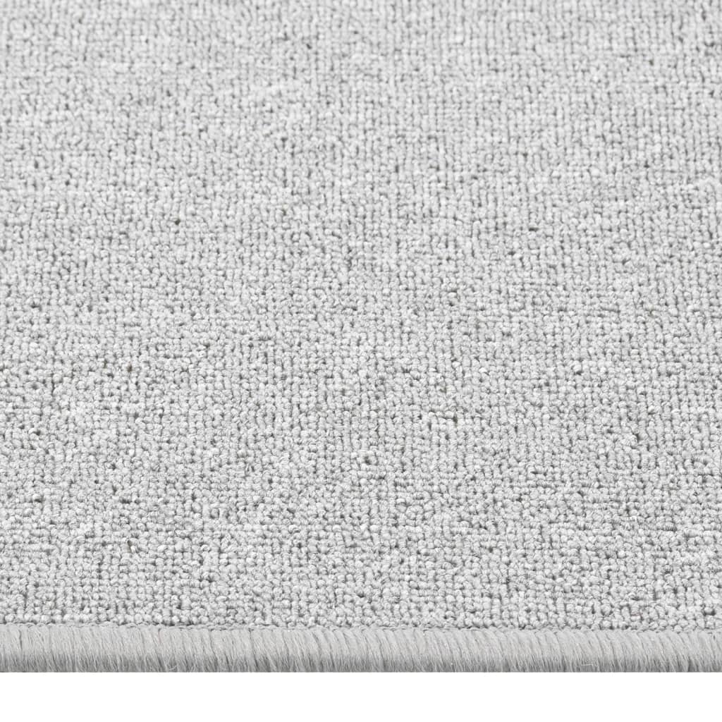 Tapete/passadeira 50x100 cm cinzento-claro