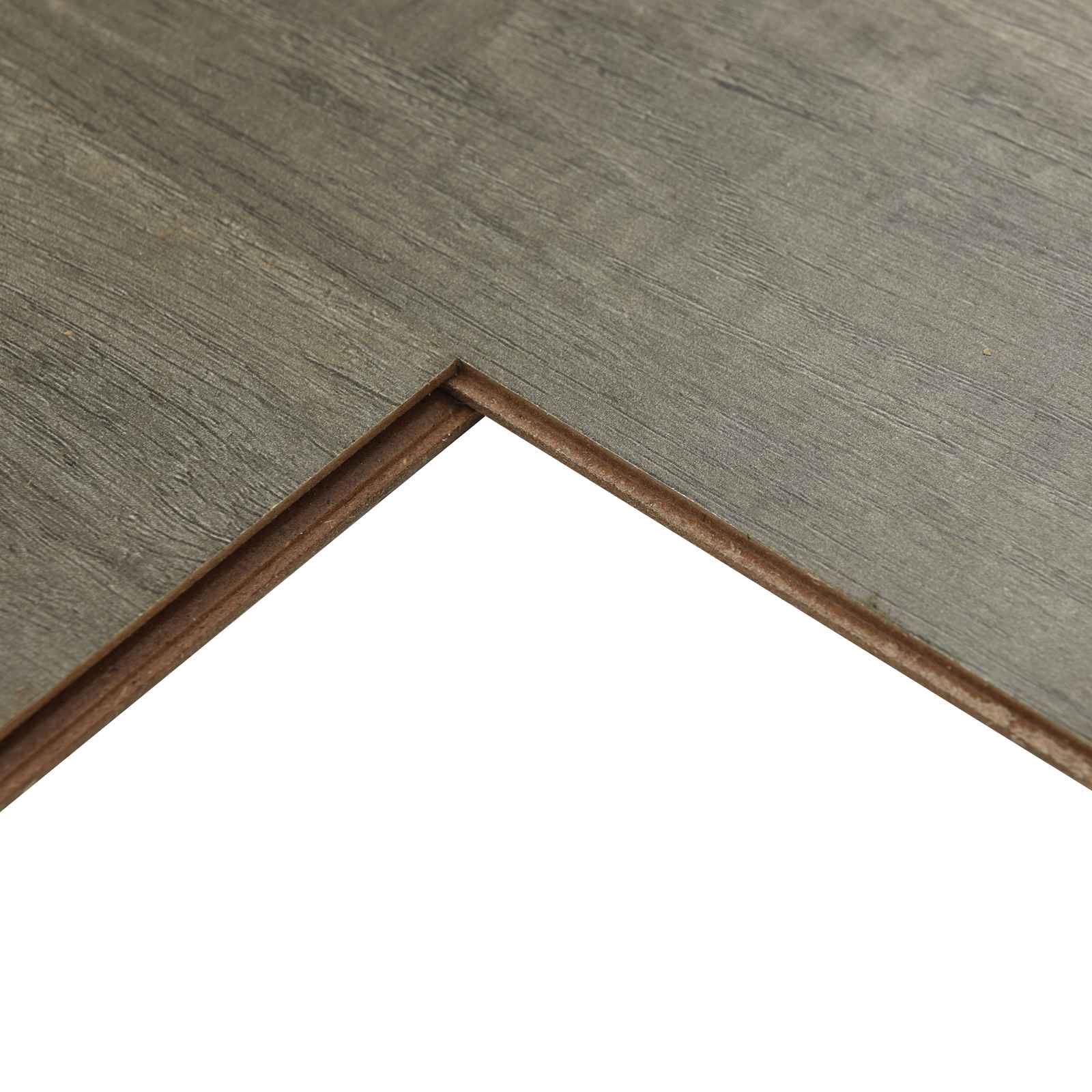 Piso laminado cinza envelhecido 101 x 20 x 0,8 cm 5 unid.