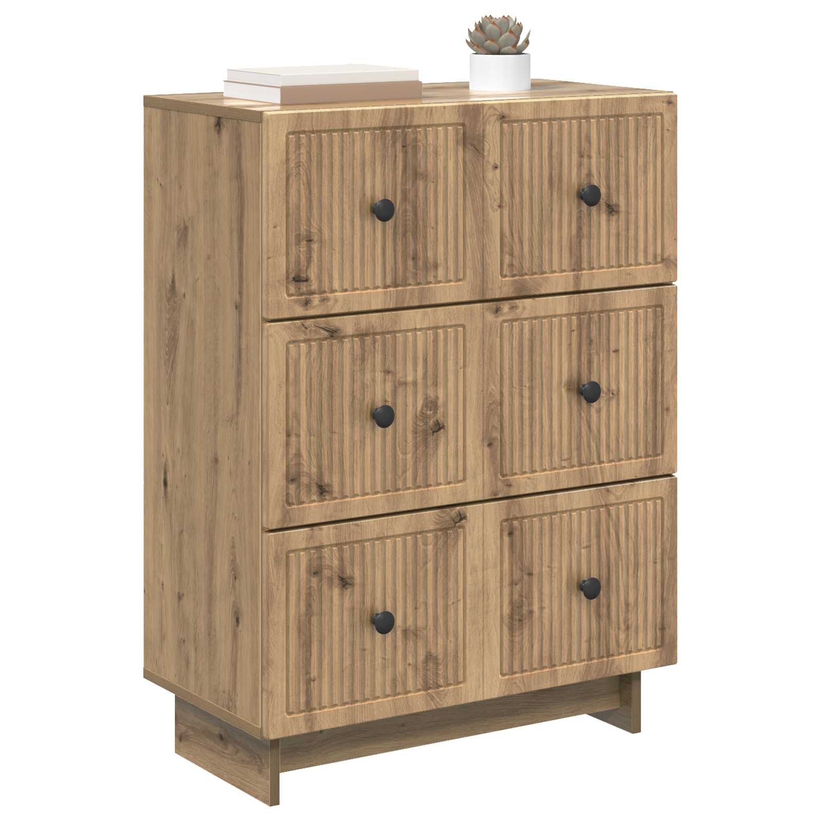 Gabinete de gavetas 66 x 34,5 x 90 cm derivados de madeira