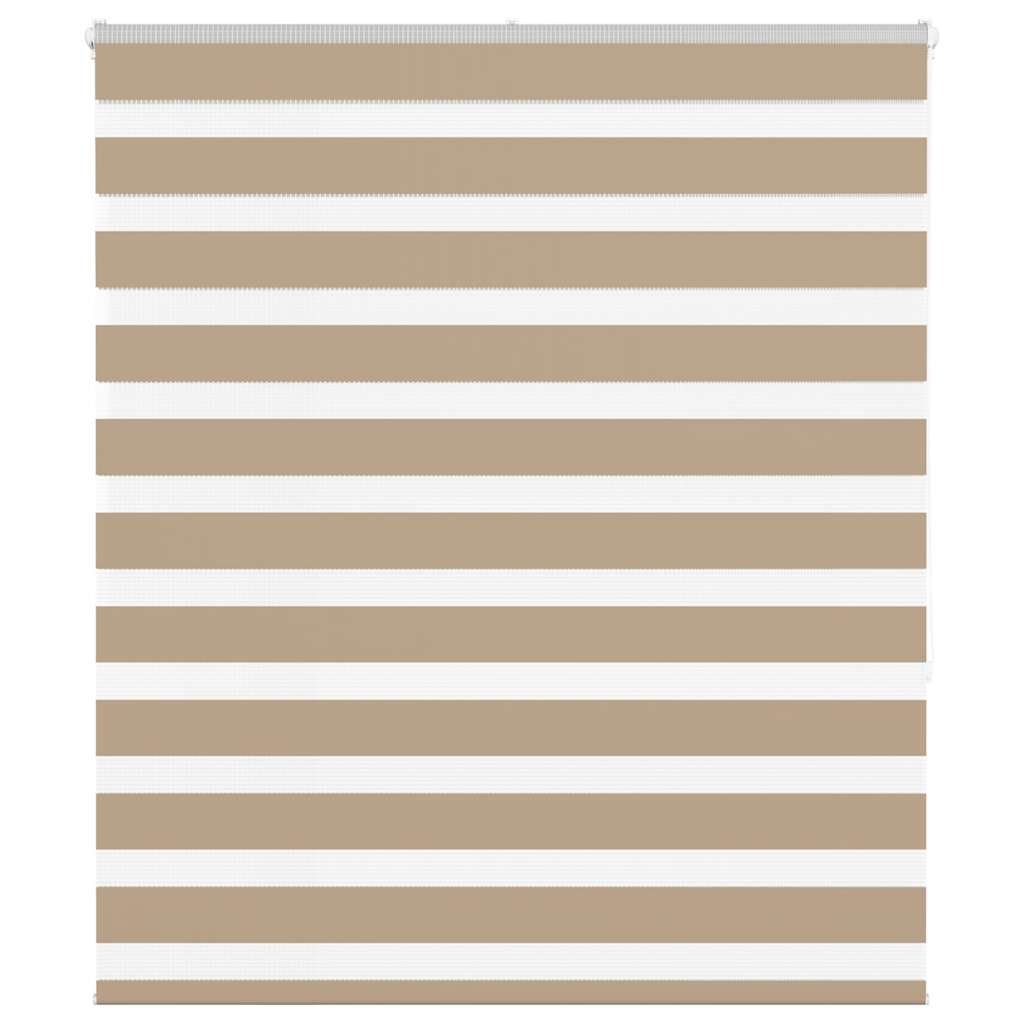 Cortina de zebra 130x150 cm largura do tecido 125,9cm poliéster