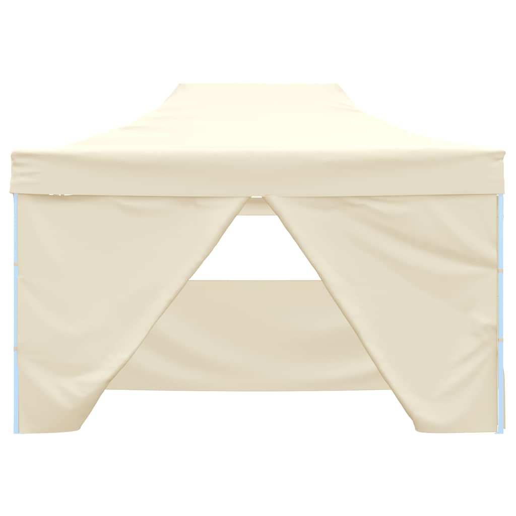 Tenda dobrável profissional festas 4 paredes 3x4m aço cor creme
