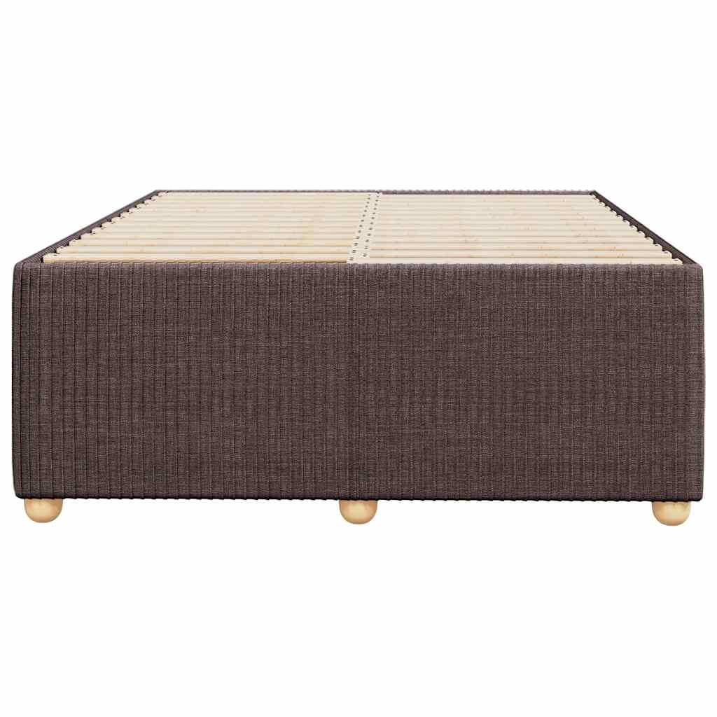 Estrutura de cama sem colchão 120x190cm castanho escuro
