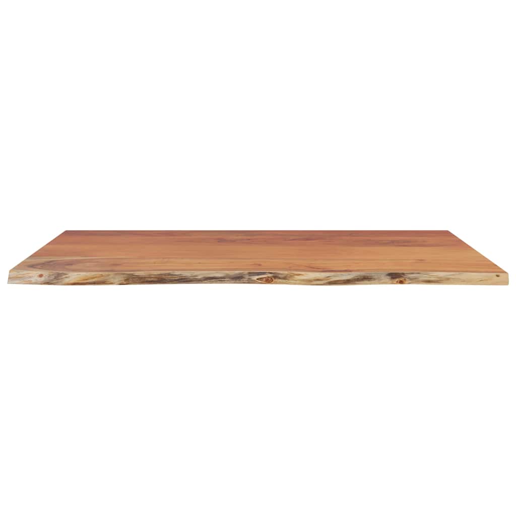 Bancada de casa de banho retangular 90x60x2,5 cm acácia maciça