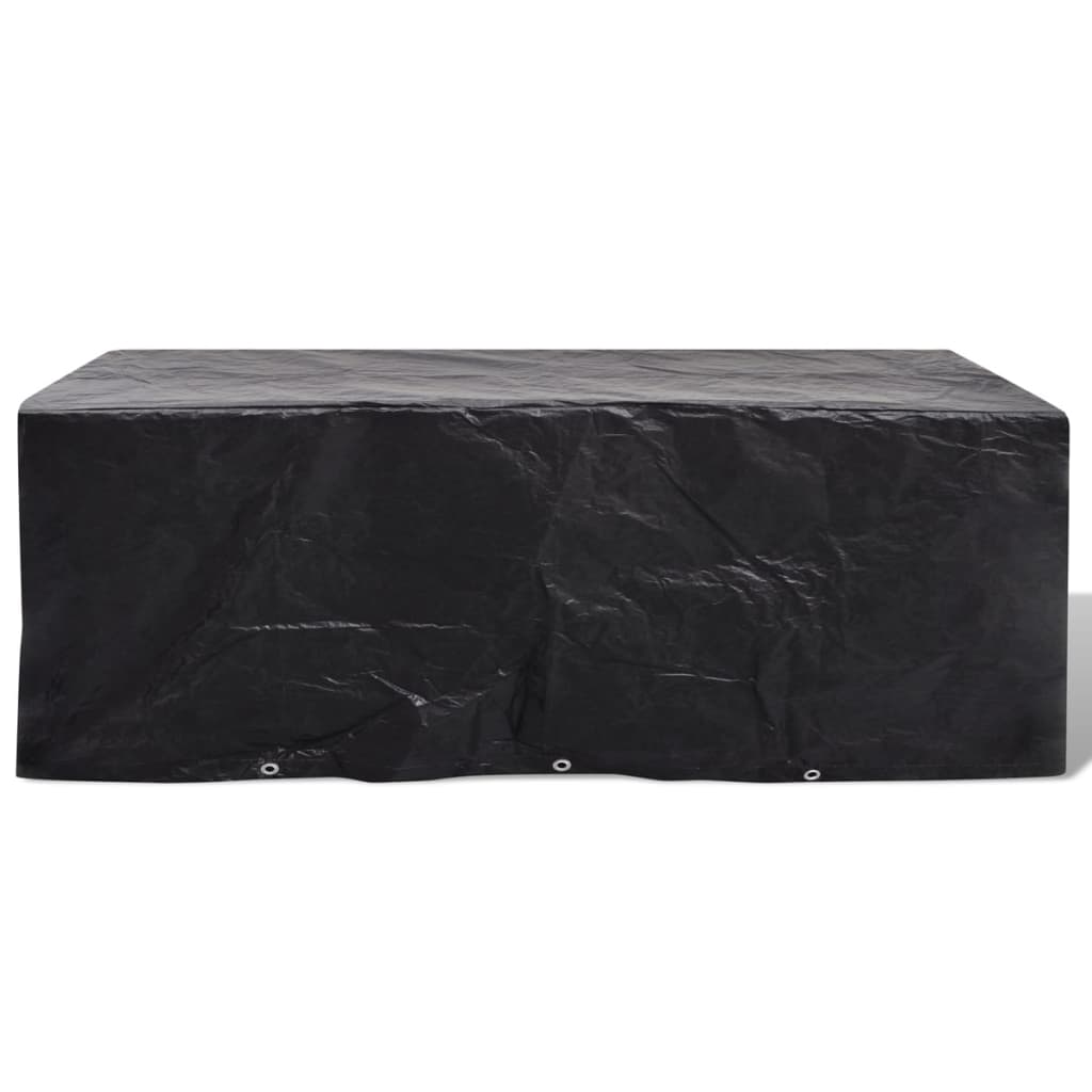 Conjunto capas p/ mobiliário jardim 2 pcs 10 ilhós 229x113 cm
