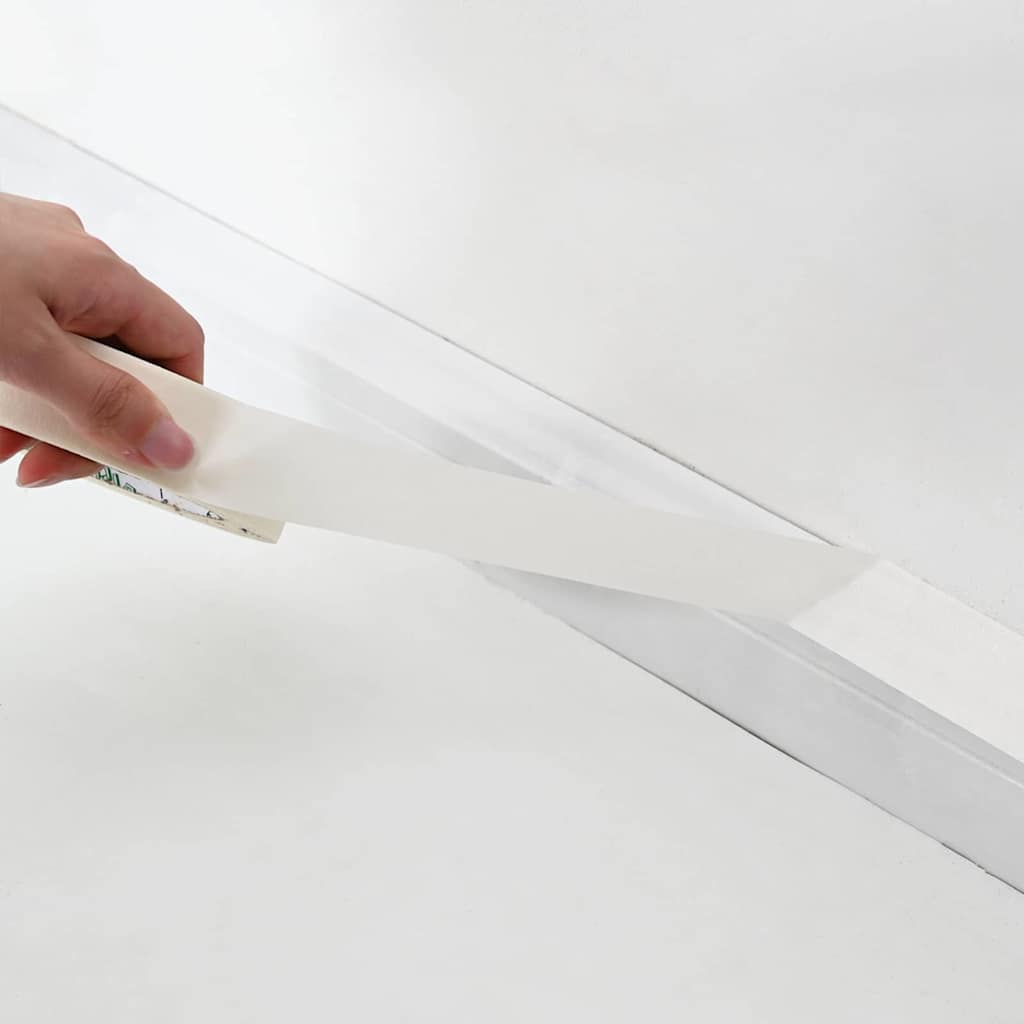 Fitas de máscara para pintores 24 unid. branco 38mm x 50m papel