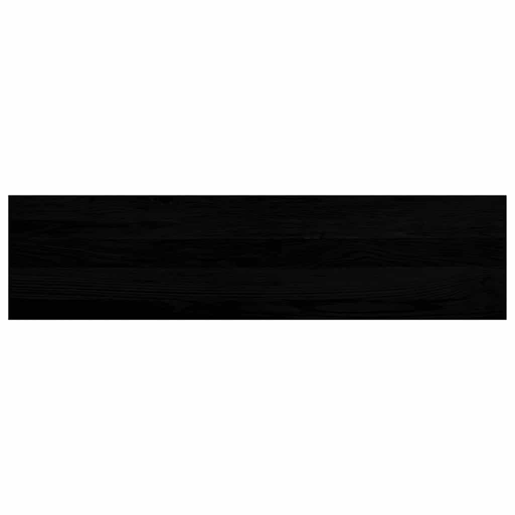 Tapetes de escada 20 pcs 100x25x2 cm carvalho castanho-preto