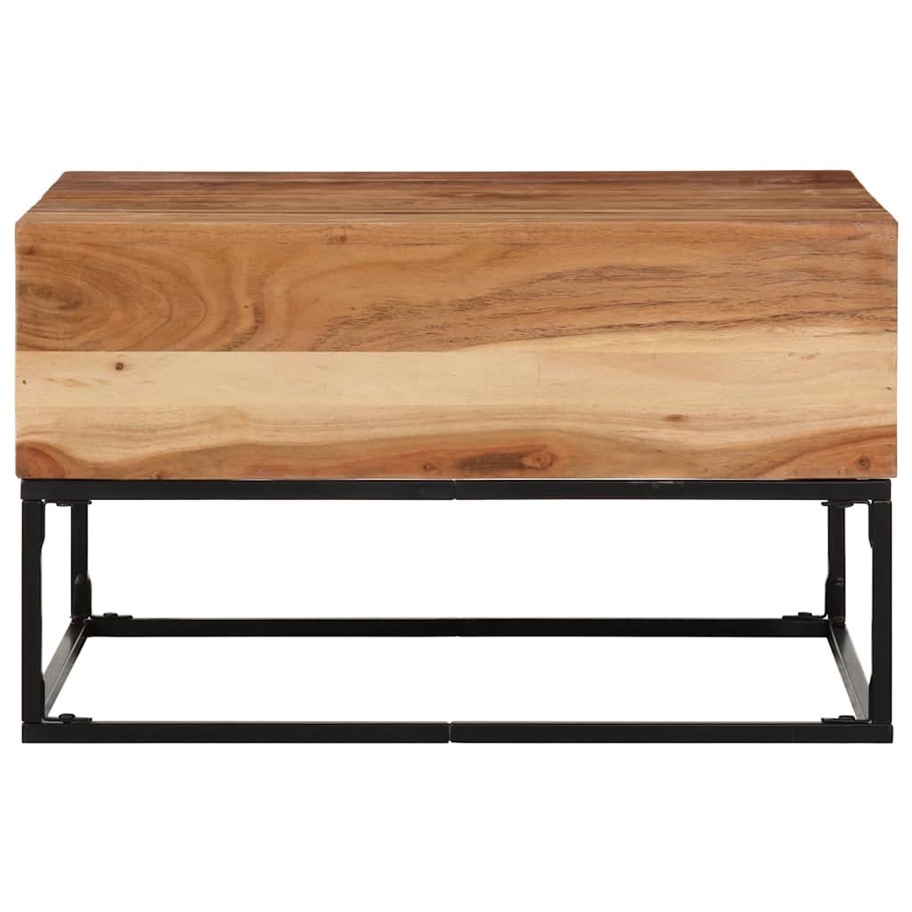 Mesa de centro 68x68x41 cm madeira de acácia maciça