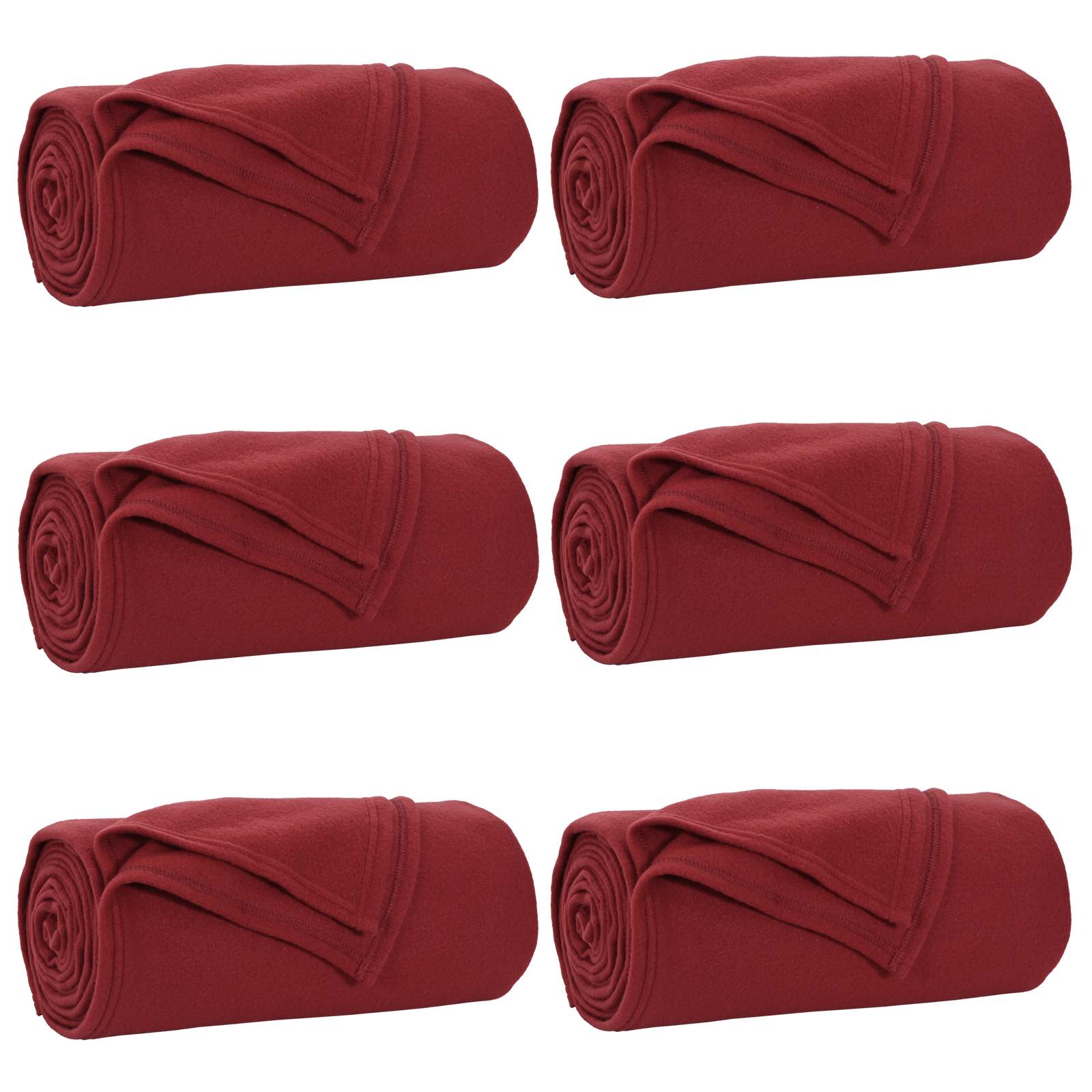 Cobertores de sofá 6 unid. vermelho bordeaux 270 x 240 cm 5.08