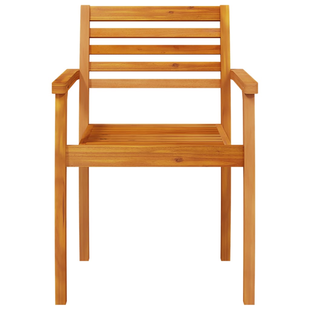 Cadeiras de jardim 2 pcs 59x55x85 cm madeira de acácia maciça