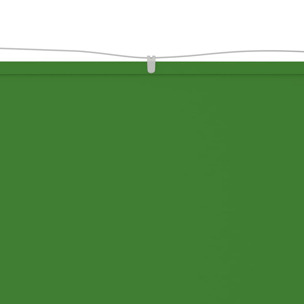 Toldo vertical 100x600 cm tecido oxford verde-claro