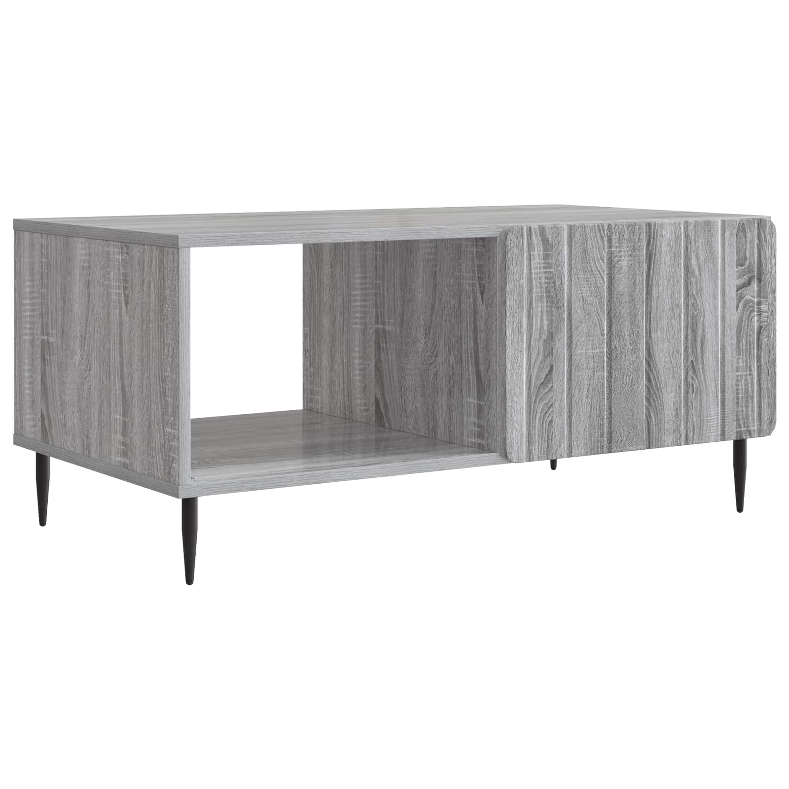 Mesa de centro sonoma cinzento 90 x 50 x 40 cm