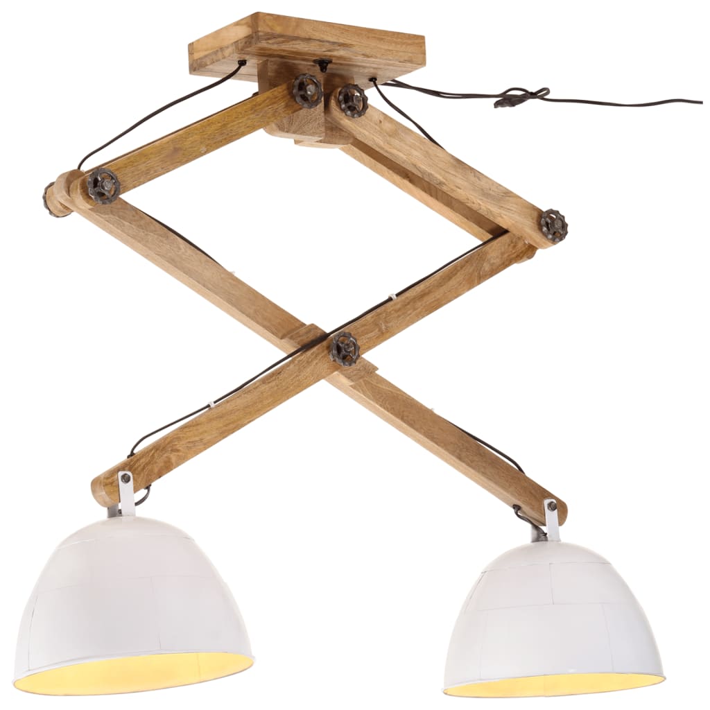 Candeeiro de teto 25 w 29x18x85 cm e27 branco