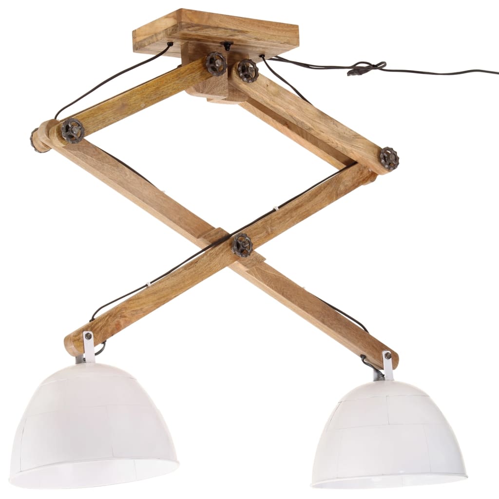Candeeiro de teto 25 w 29x18x85 cm e27 branco