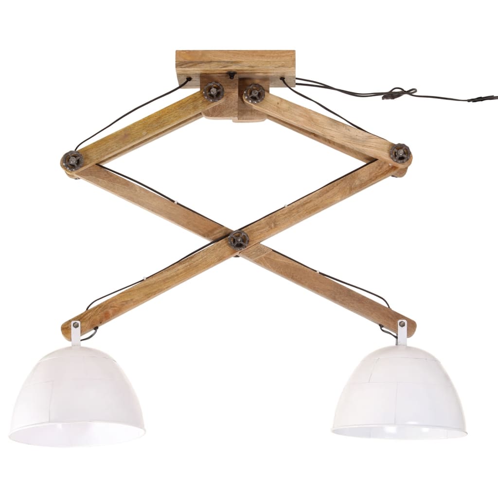 Candeeiro de teto 25 w 29x18x85 cm e27 branco