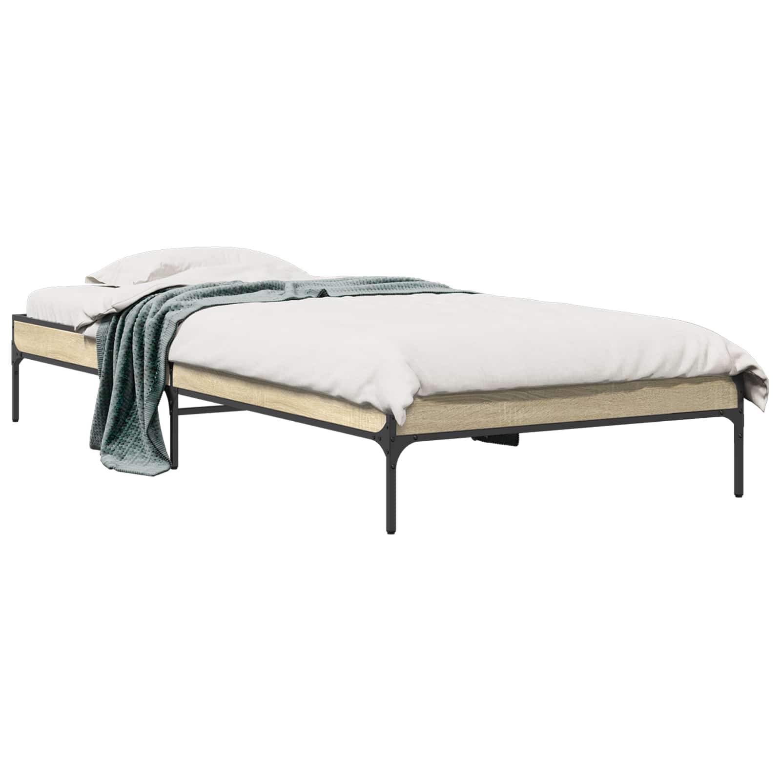 Estrutura da cama carvalho sonoma 80 x 200 cm