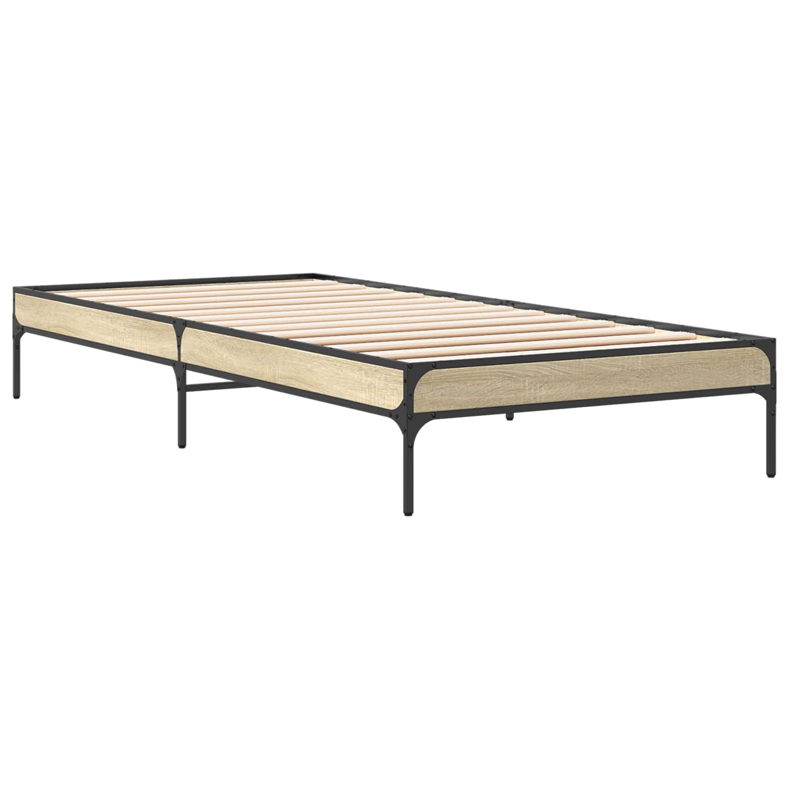 Estrutura da cama carvalho sonoma 80 x 200 cm