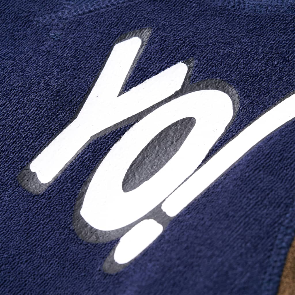 Sweatshirt para criança azul-marinho escuro 128