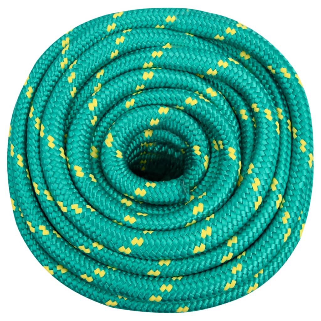 Corda de barco 20 mm 25 m polipropileno verde