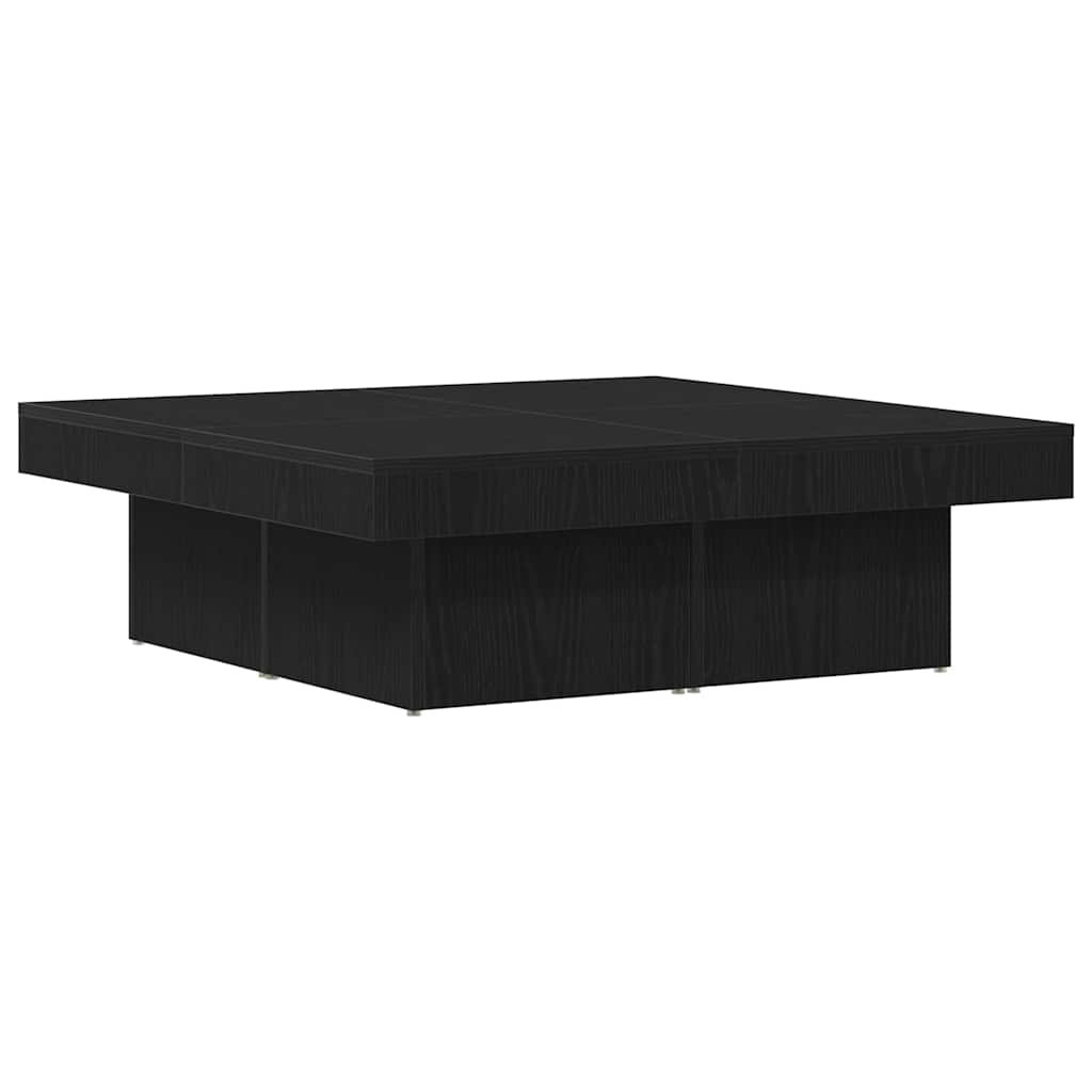 Mesa de centro carvalho preto 90 x 90 x 28 cm