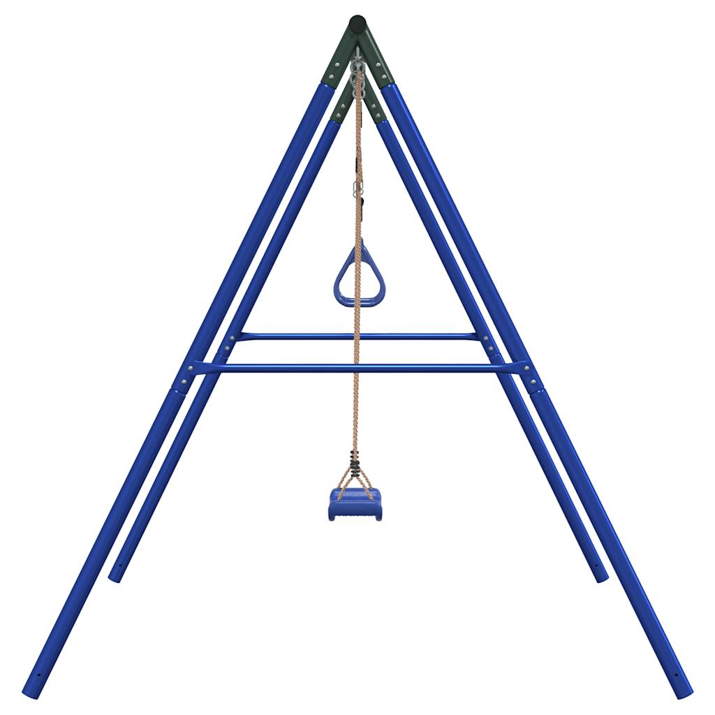 Conjunto de baloiço para exterior com um baloiço e trapézio