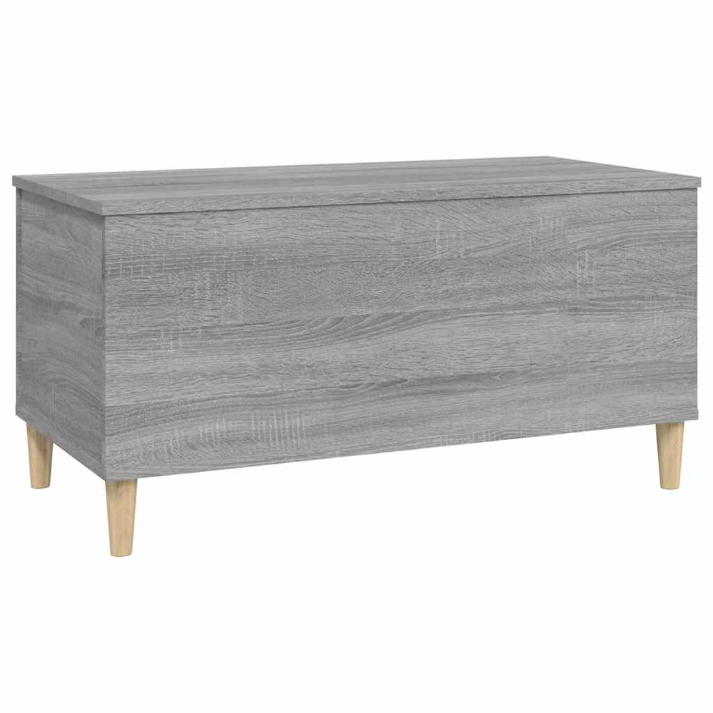 Mesa de centro 90x44,5x45 cm derivados de madeira cinza sonoma