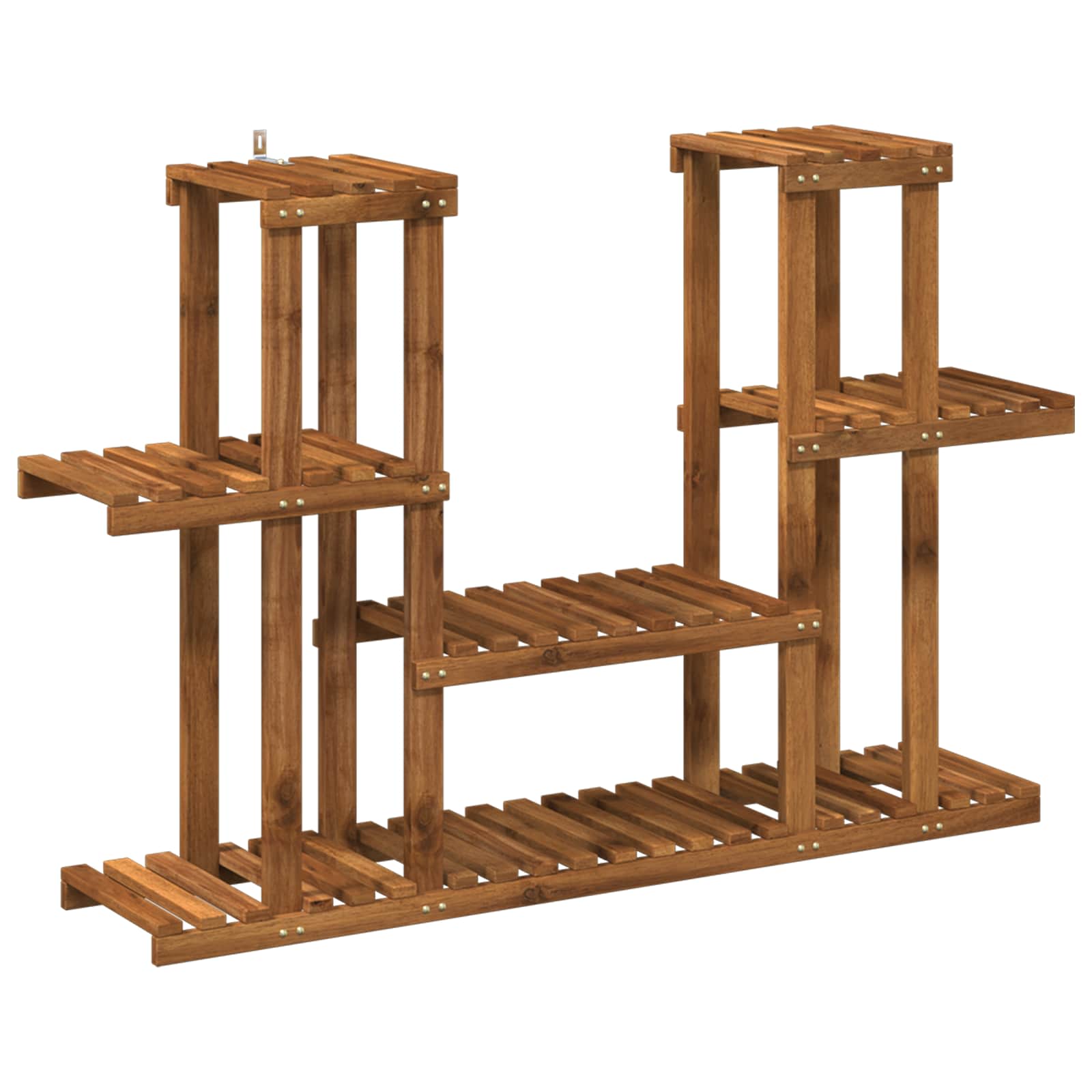 Suporte para plantas natural 123 x 25 x 78,5 cm