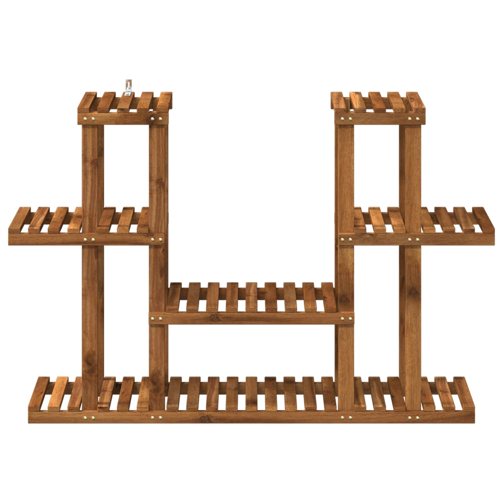 Suporte para plantas natural 123 x 25 x 78,5 cm