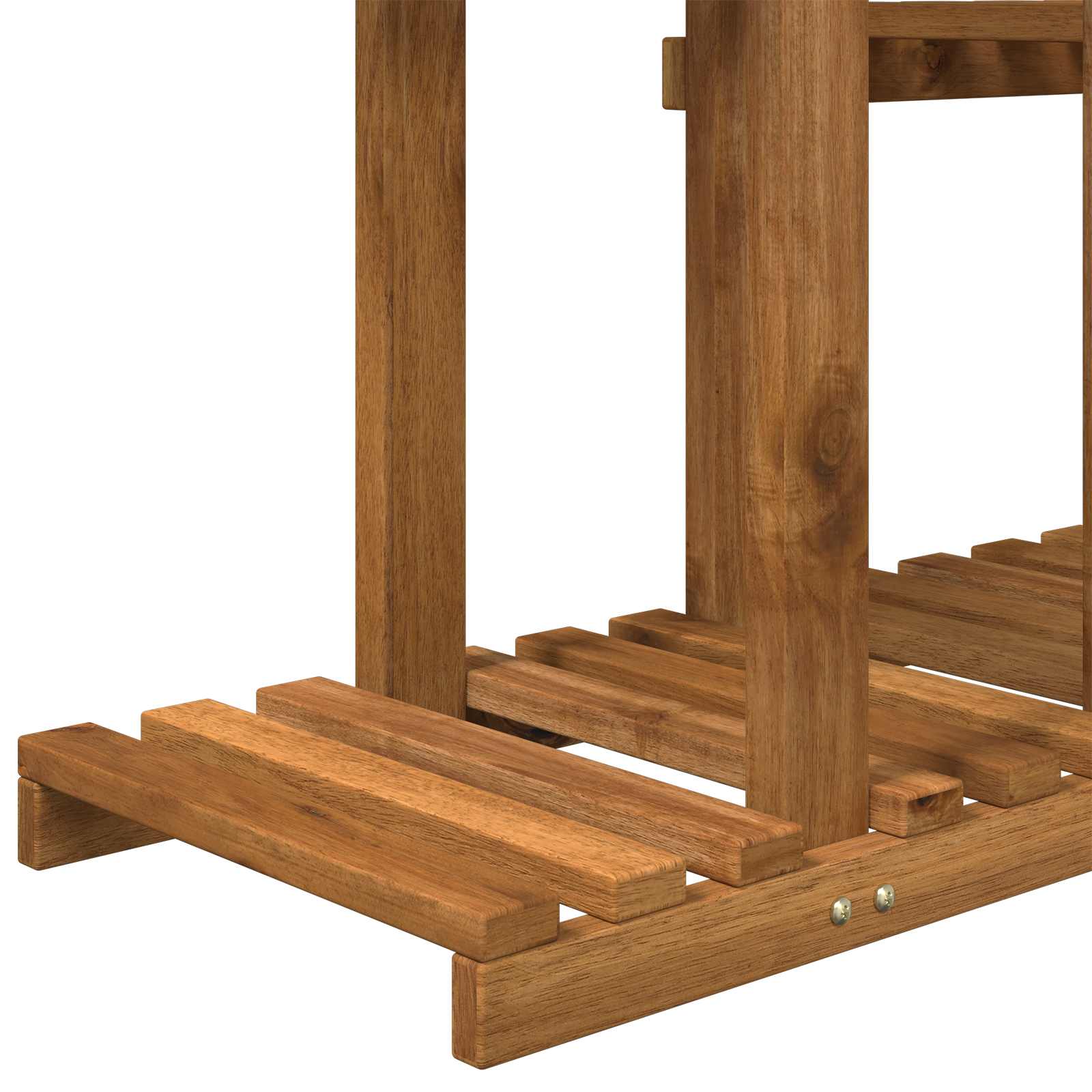 Suporte para plantas natural 123 x 25 x 78,5 cm