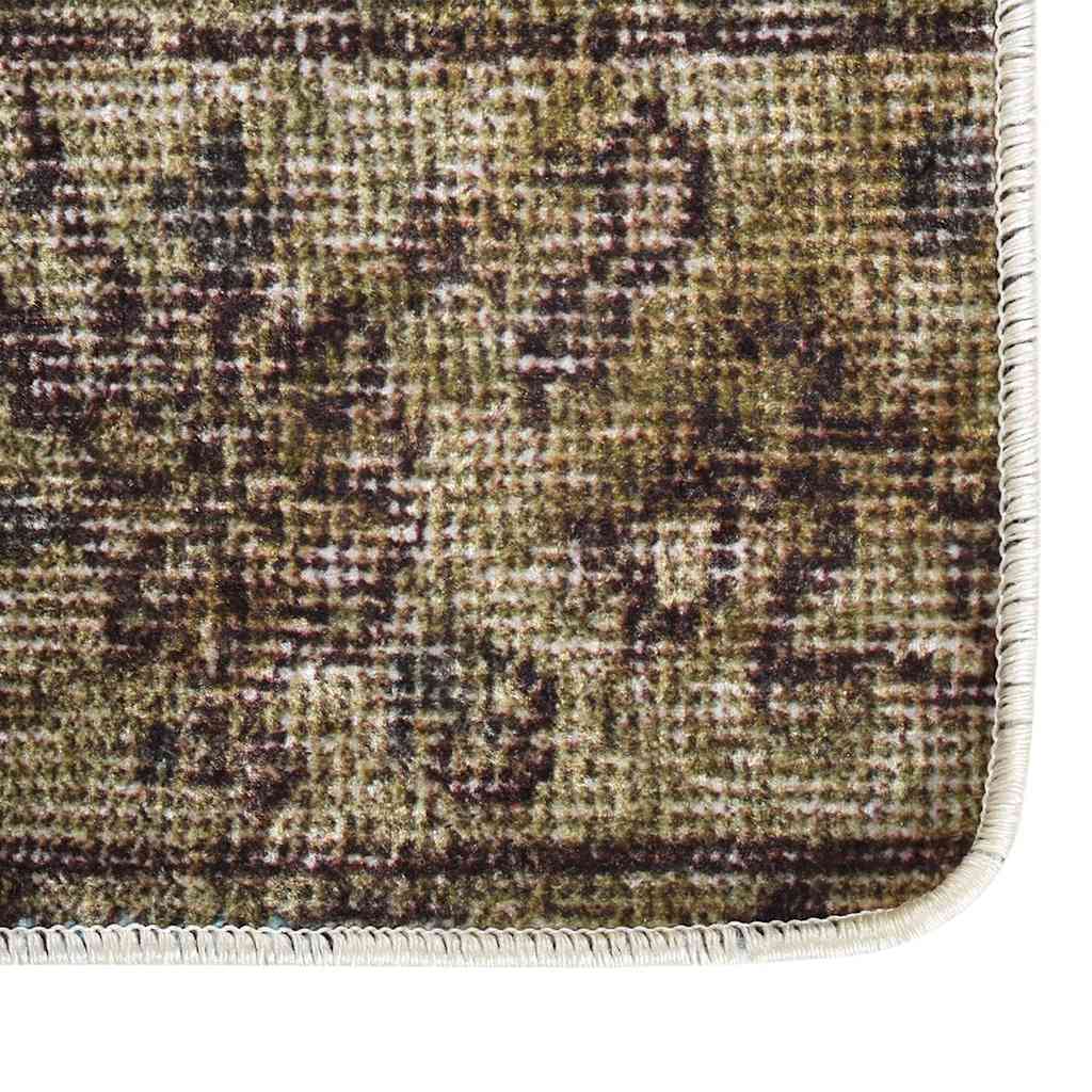 Tapete lavável 80x300 cm patchwork multicor