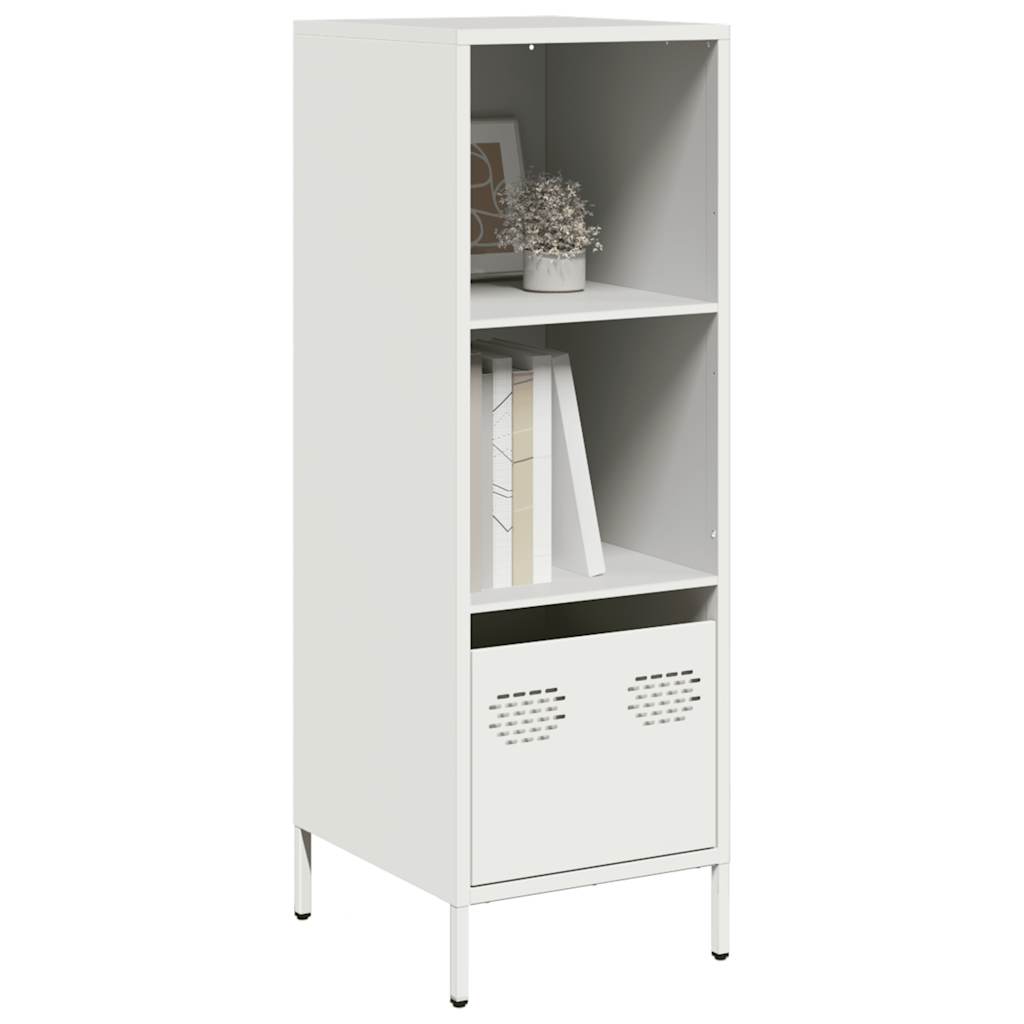 Móvel alto 35x39x103,5 cm aço branco
