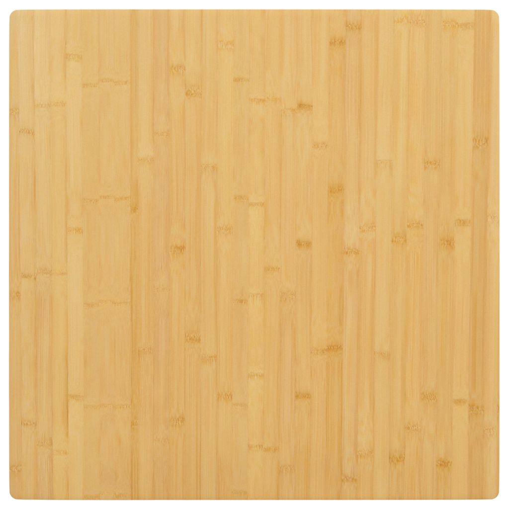 Tampo de mesa 70x70x2,5 cm bambu