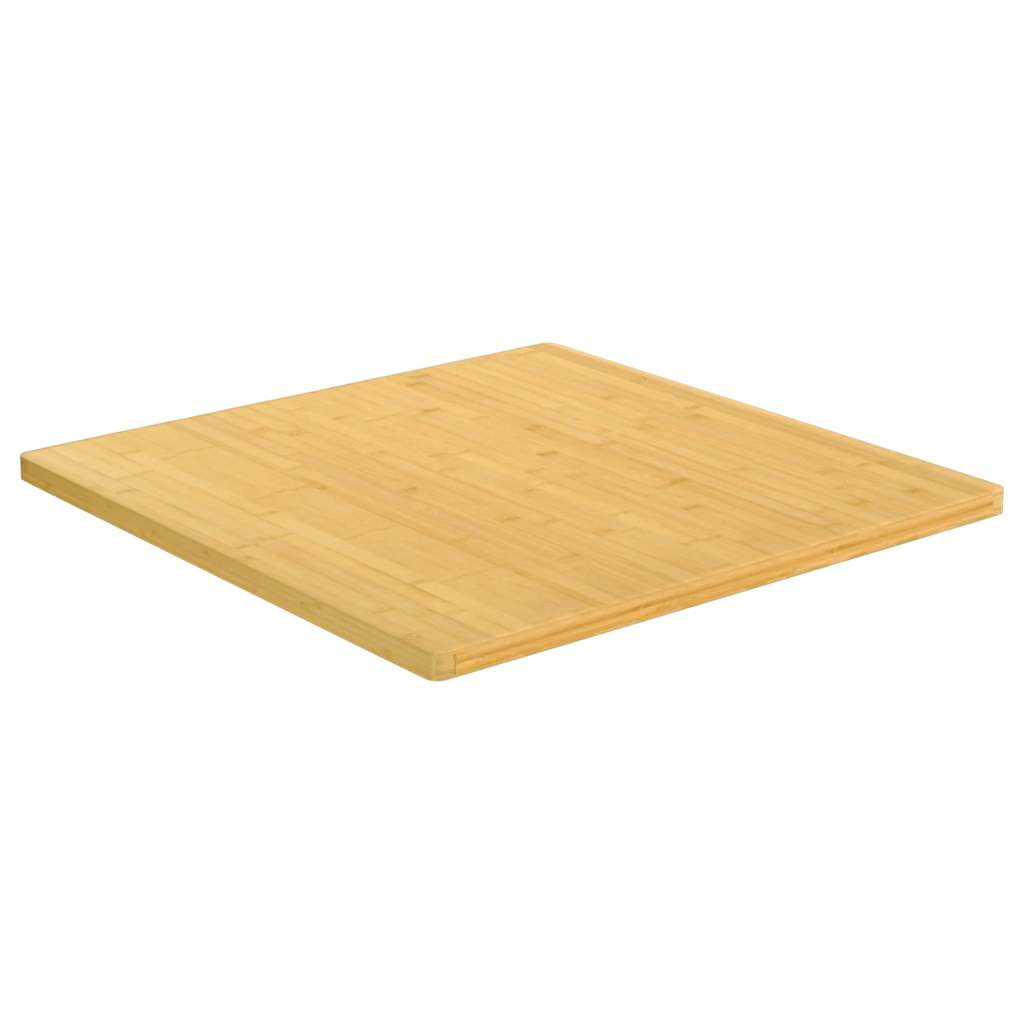 Tampo de mesa 70x70x2,5 cm bambu