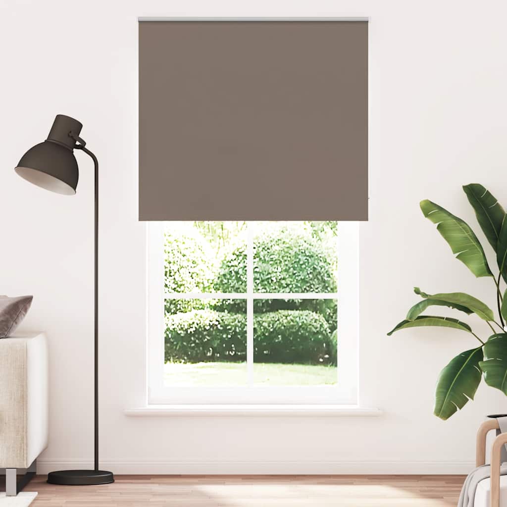 Persiana de enrolar 125x230 cm largura tecido 121,6cm poliéster