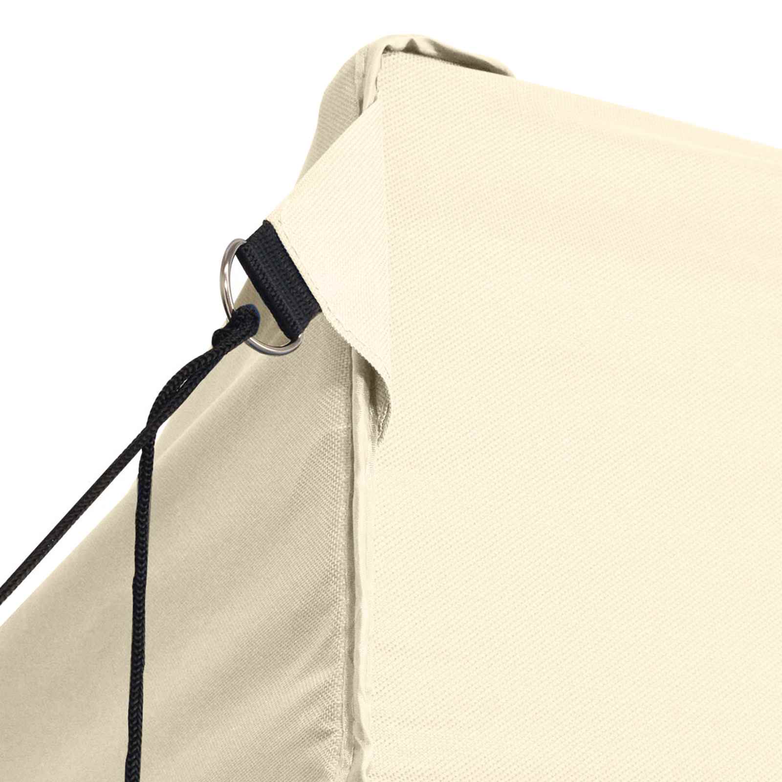 Tenda de festa creme 280 x 410 x 315 cm tecido oxford
