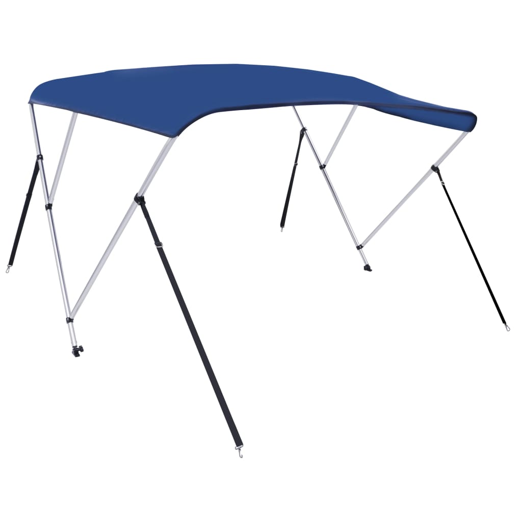 Toldo em 3 arcos bimini 183x180x137 cm azul