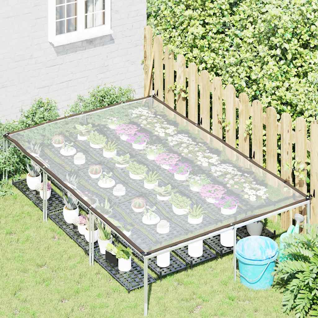Encerado transparente com ilhós 2x3 m polietileno