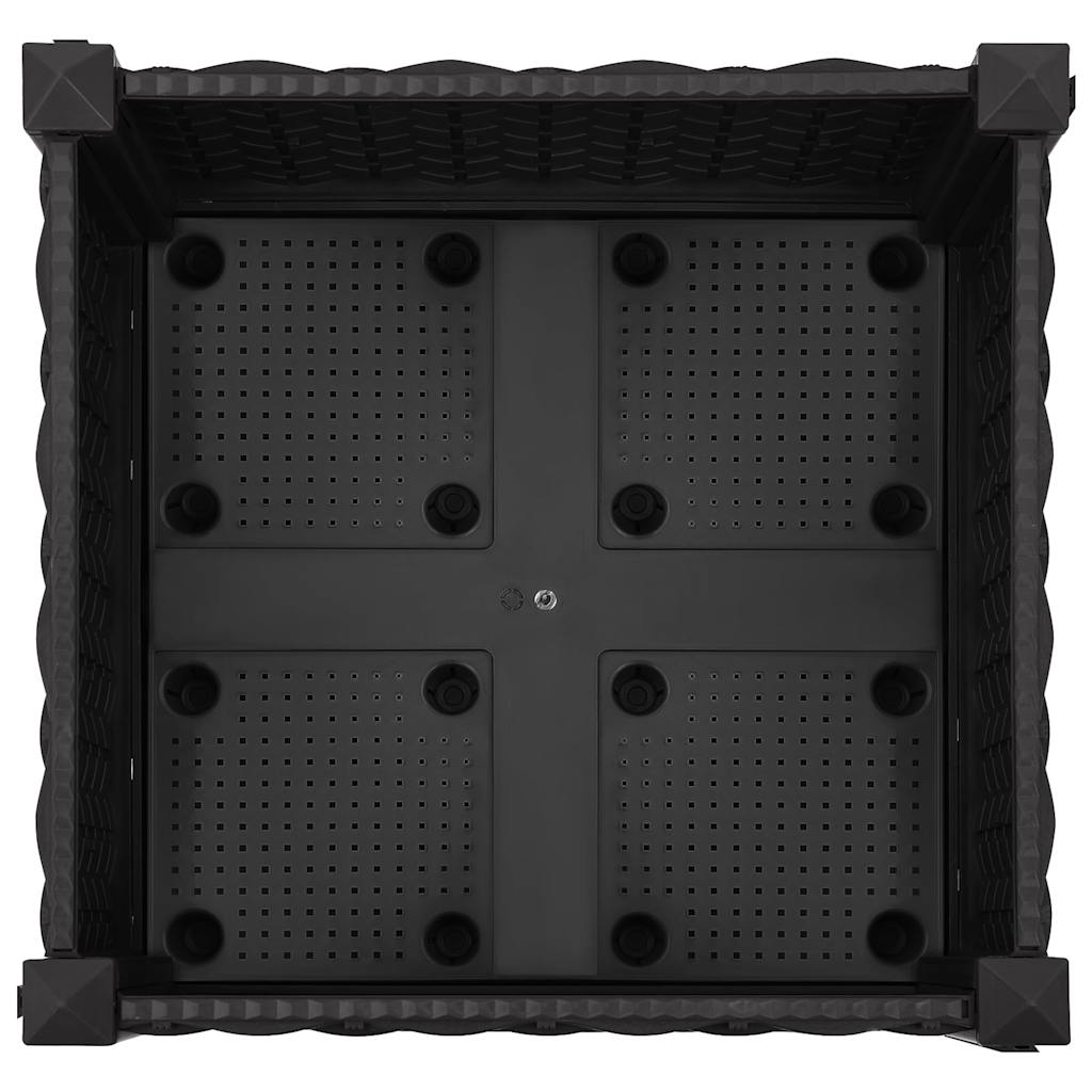 Canteiro elevado 40x40x71 cm polipropileno